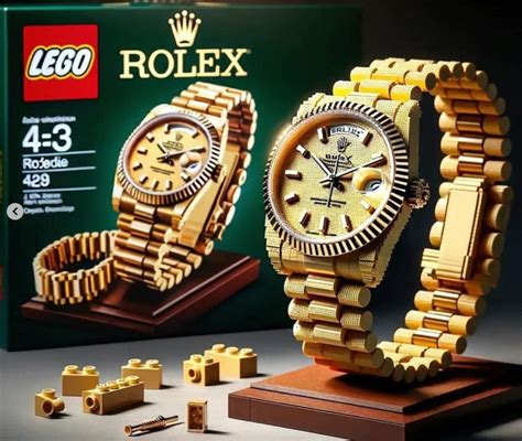 rolex lego|rolex lego real.